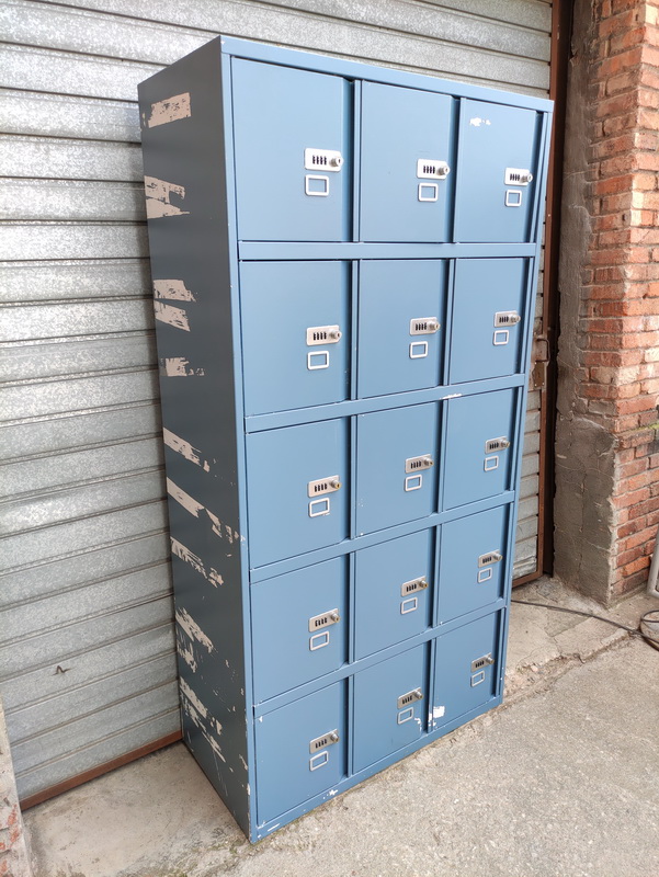 armario casillero taquilla metal 193.5x100x47 1u